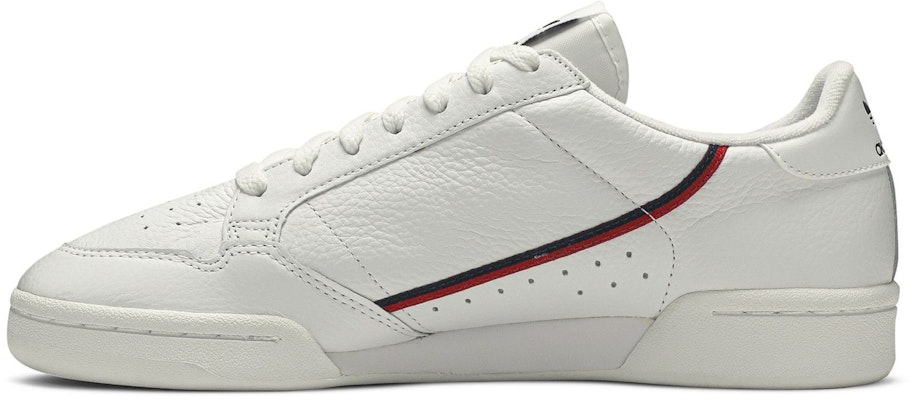 adidas Continental 80 'Putih Navy Scarlet' G27706 Shop adidas Continental 80 'Putih Navy Scarlet' G27706