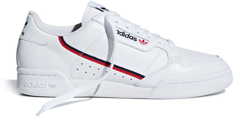 adidas Continental 80 'Putih Biru Merah' G27706 Purchase adidas Continental 80 'Putih Biru Merah' G27706