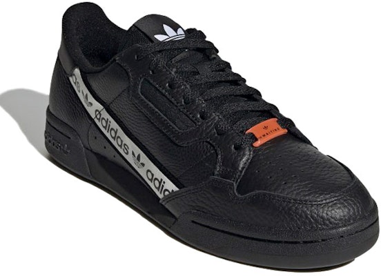 adidas Continental 80 'Wordmark Side Stripe - Hitam Putih' H68724 Lookbook adidas Continental 80 'Wordmark Side Stripe - Hitam Putih' H68724