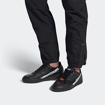 adidas Continental 80 'Jalur Sisi Perkataan - Hitam Putih' H68724 Sizing adidas Continental 80 'Jalur Sisi Perkataan - Hitam Putih' H68724