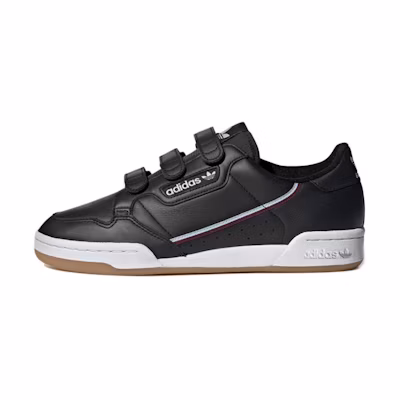 adidas Continental 80 Core Black Maroon