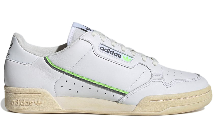 Order adidas originals Continental 80 防滑透氣 復古低筒休閒板鞋 女款 白綠