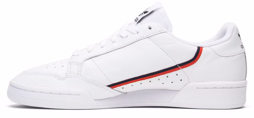 adidas Continental 80 Rascal 'Cloud White' Putih Awan B41674 Lookbook adidas Continental 80 Rascal 'Cloud White' Putih Awan B41674
