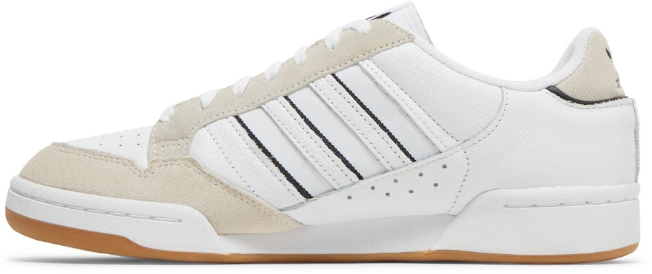 adidas Continental 80 Stripes 'Cloud White' Putih Awan GZ6265 Lookbook adidas Continental 80 Stripes 'Cloud White' Putih Awan GZ6265