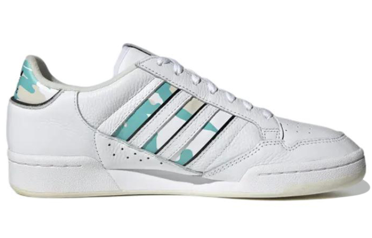 adidas Continental 80 Stripes 'White Aqua Camo' 圖 2