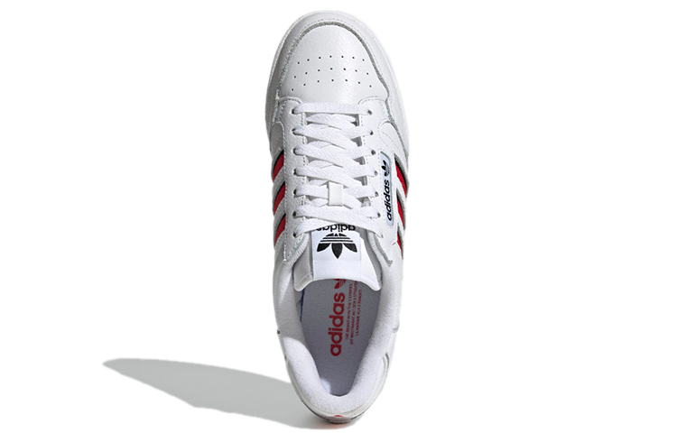 Shop adidas Continental 80 Stripes 'White Vivid Red' H02155