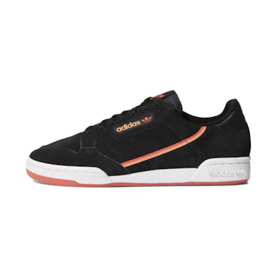 adidas Continental 80 Suede 'Black Orange'