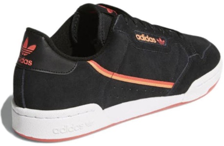 adidas Continental 80 Suede 'Hitam Oranye' EE4178 Shop adidas Continental 80 Suede 'Hitam Oranye' EE4178