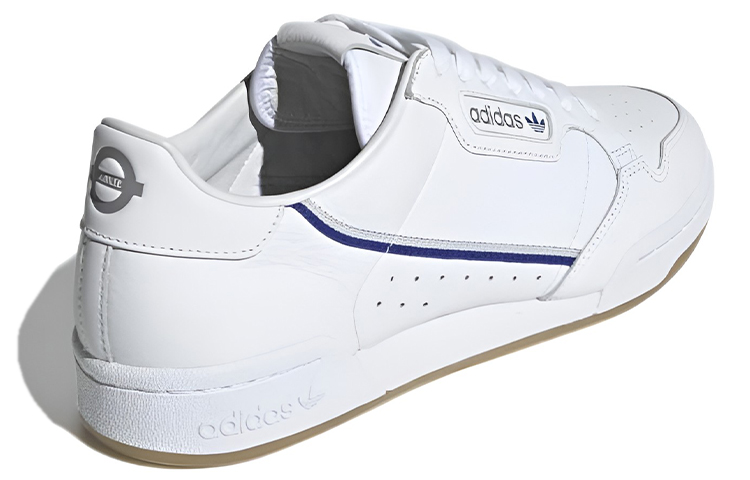 Shop adidas Continental 80 TfL Línea Elizabeth Blanco Azul Gris EE9548