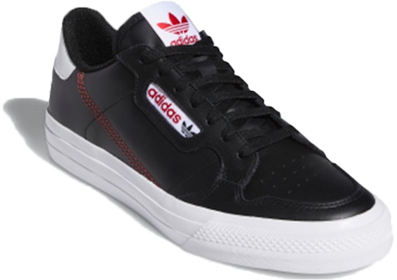 adidas Continental Vulc 'Hitam Merah' FV5302 Lookbook adidas Continental Vulc 'Hitam Merah' FV5302