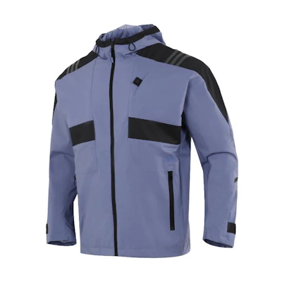 adidas Contrast Colorblock Track Jacket Bright Steel Blue H40242