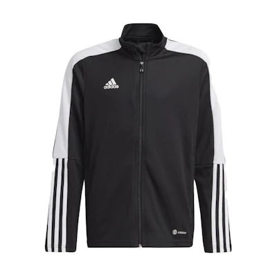 adidas Contrast Panel Zip-Up Jacket Black H60021