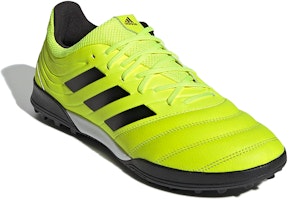 阿迪达斯 Copa 19.3 人造草地鞋 '荧光黄黑' F35507 Lookbook 阿迪达斯 Copa 19.3 人造草地鞋 '荧光黄黑' F35507