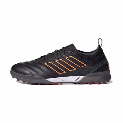 adidas Copa 20.1 TF Turf Soccer Shoes Black/Orange