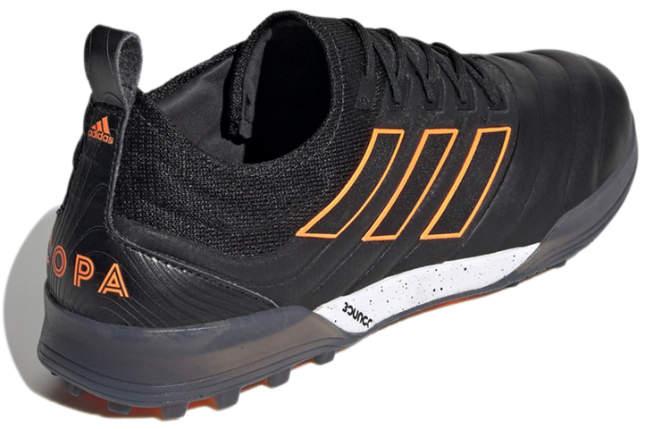 adidas Copa 20.1 TF Turf Soccer Shoes Black/Orange 圖 4