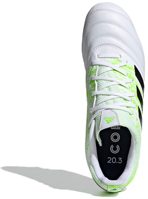 阿迪達斯 Copa 20.3 人草足球鞋 白綠黑 Purchase 阿迪達斯 Copa 20.3 人草足球鞋 白綠黑