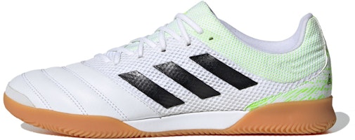 adidas Copa 20.3 Sala 'White Signal Green' G28547 adidas Copa 20.3 Sala 'White Signal Green' G28547