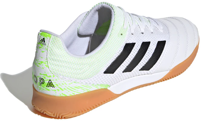 adidas Copa 20.3 Sala ''Blanc Signal Vert'' G28547 Shop adidas Copa 20.3 Sala ''Blanc Signal Vert'' G28547