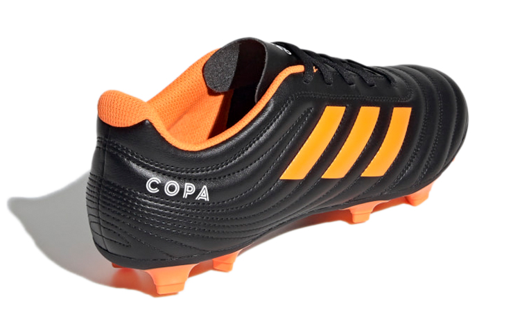 Shop adidas Copa 20.4 Fg 耐磨防滑足球鞋 黑橙 -> adidas Copa 20.4 Fg 耐磨防滑足球鞋 黑橘