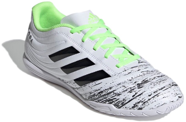 adidas Copa 20.4 In Fussballschuh 輕便耐磨 低筒足球鞋 白黑綠 Lookbook adidas Copa 20.4 In Fussballschuh 輕便耐磨 低筒足球鞋 白黑綠