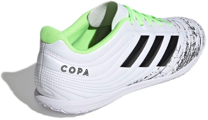 adidas Copa 20.4 In Fussballschuh 輕便耐磨 低筒足球鞋 白黑綠 Shop adidas Copa 20.4 In Fussballschuh 輕便耐磨 低筒足球鞋 白黑綠
