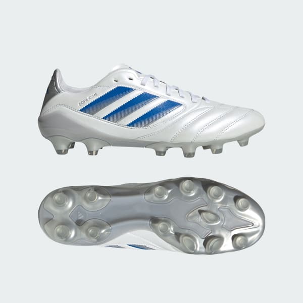 Adidas Copa Icon 2 Pro HG/AG Japan Soccer Cleats for Turf and Artificial Grass Cloud White/Core Black/Bright Royal JS1630