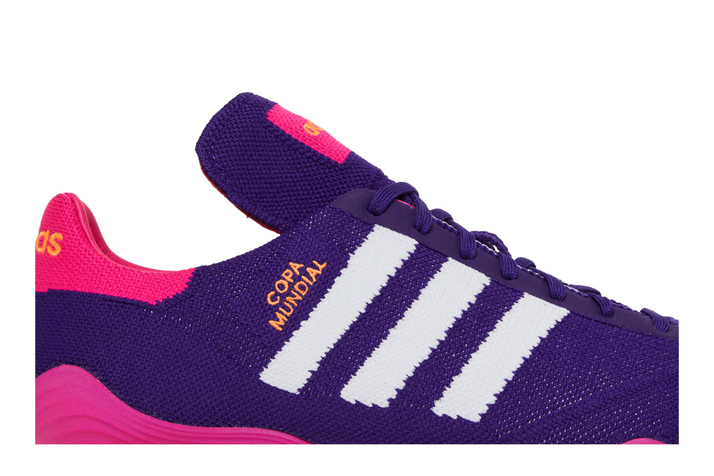 Lookbook 阿迪達斯 Copa Mundial 21 Primeknit 耐磨防滑足球鞋 紫白