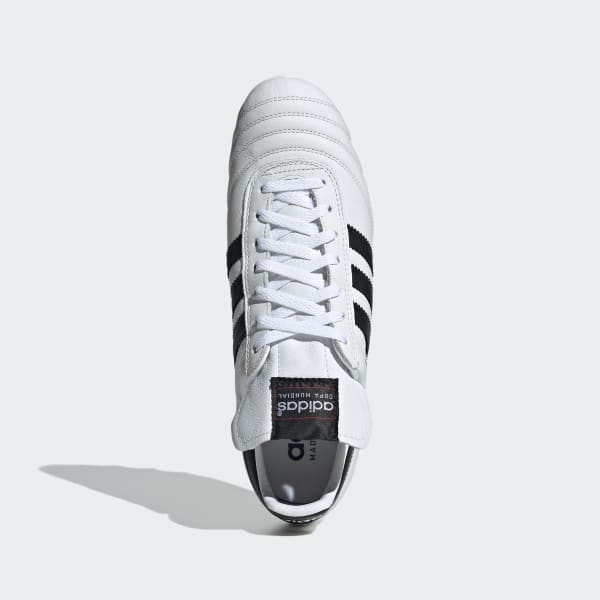 Lookbook Adidas Copa Mundial 短釘足球鞋 雲白/黑色核心/金色金屬 JP6694