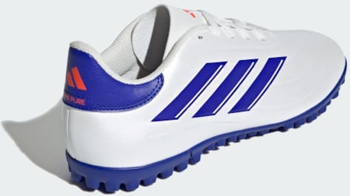Adidas Copa Pure 2 Club TF Turf Training Shoes Cloud White/Lucid Blue/Solar Red IG8688 Details for Adidas Copa Pure 2 Club TF Turf Training Shoes Cloud White/Lucid Blue/Solar Red IG8688