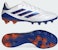 Adidas Copa Pure 2 Elite AG Artificial Grass Soccer Cleats/Boots Cloud White/Lucid Blue/Solar Red IG8677