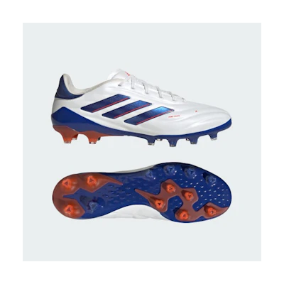 Adidas Copa Pure 2 Elite AG Artificial Grass Soccer Cleats/Boots Cloud White/Lucid Blue/Solar Red