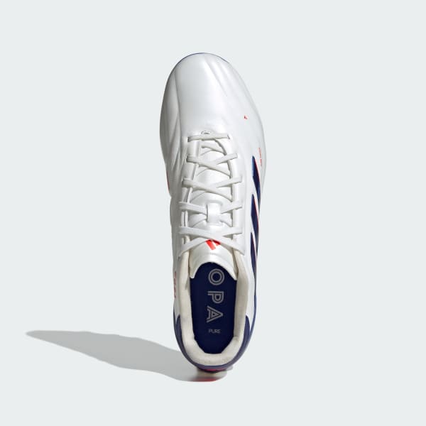 Shop Adidas Copa Pure 2 Elite AG 人工草地足球鞋 雲白/光藍/太陽紅 IG8677