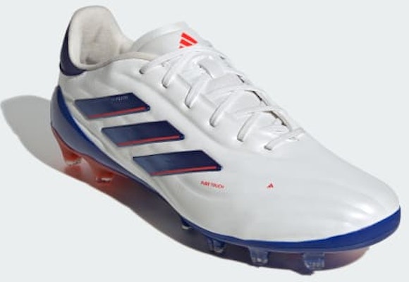 Adidas Copa Pure 2 Elite AG Artificial Grass Soccer Cleats/Boots Cloud White/Lucid Blue/Solar Red IG8677 Purchase Adidas Copa Pure 2 Elite AG Artificial Grass Soccer Cleats/Boots Cloud White/Lucid Blue/Solar Red IG8677
