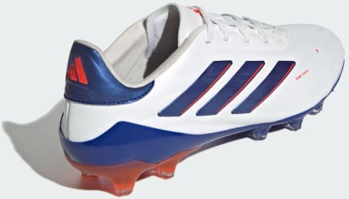 Adidas Copa Pure 2 Elite AG Artificial Grass Soccer Cleats/Boots Cloud White/Lucid Blue/Solar Red IG8677 Details for Adidas Copa Pure 2 Elite AG Artificial Grass Soccer Cleats/Boots Cloud White/Lucid Blue/Solar Red IG8677