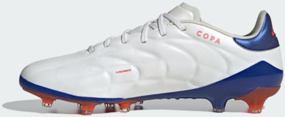 Adidas Copa Pure 2 Elite AG Artificial Grass Soccer Cleats/Boots Cloud White/Lucid Blue/Solar Red IG8677 Sizing Adidas Copa Pure 2 Elite AG Artificial Grass Soccer Cleats/Boots Cloud White/Lucid Blue/Solar Red IG8677