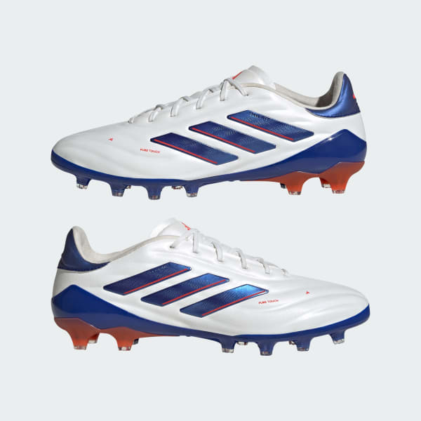 Cheap Adidas Copa Pure 2 Elite AG 人工草地足球鞋 雲白/光藍/太陽紅 IG8677