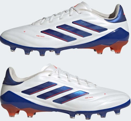 Adidas Copa Pure 2 Elite AG Artificial Grass Soccer Cleats/Boots Cloud White/Lucid Blue/Solar Red IG8677 Cheap Adidas Copa Pure 2 Elite AG Artificial Grass Soccer Cleats/Boots Cloud White/Lucid Blue/Solar Red IG8677