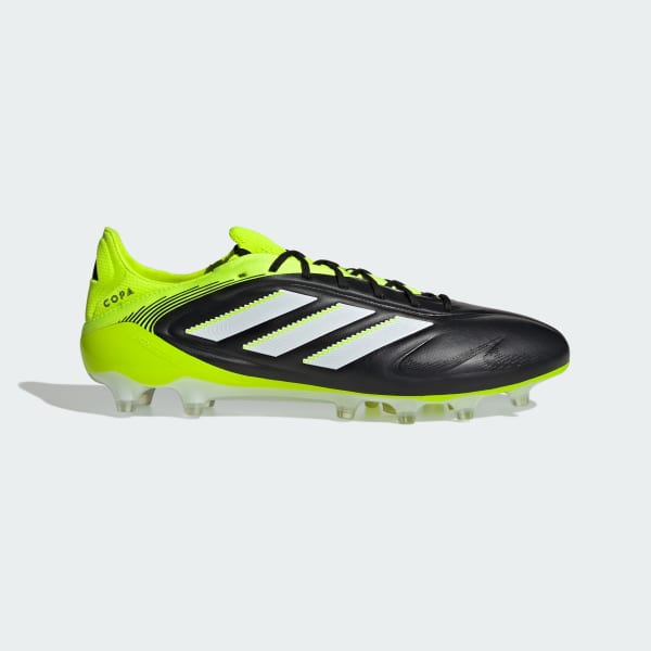 Order Adidas Copa Pure 3 Elite AG Kasut Bola Rumput Tiruan Hitam/Putih/Lemon JR2820