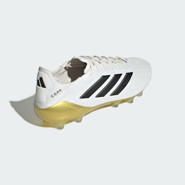 Details for Adidas Copa Pure 3 Elite AG Botas de Fútbol Césped Artificial Negro/Oro Metálico JR2116