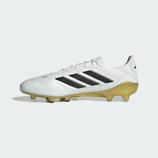 Sizing Adidas Copa Pure 3 Elite AG Botas de Fútbol Césped Artificial Negro/Oro Metálico JR2116