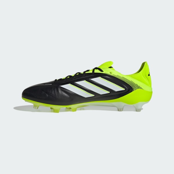 Cheap Adidas Copa Pure 3 Elite AG Artificial Grass Soccer Cleats Core Black/Cloud White/Lucid Lemon JR2820