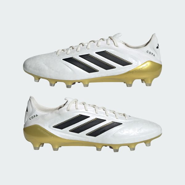 Cheap Adidas Copa Pure 3 Elite AG Botas de Fútbol Césped Artificial Negro/Oro Metálico JR2116