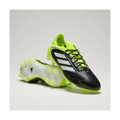 Adidas Copa Pure 3 Elite FG Firm Ground Soccer Cleats Core Black/Cloud White/Lucid Lemon