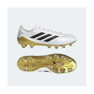 Adidas Copa Pure 3 Elite HG/AG Japan Turf & Artificial Grass Soccer Cleats Zero Metalic/Core Black/Gold Metallic