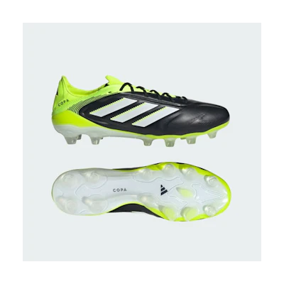 Adidas Copa Pure 3 Elite HG/AG Japan Turf & Artificial Grass Soccer Cleats Core Black/Cloud White/Lucid Lemon