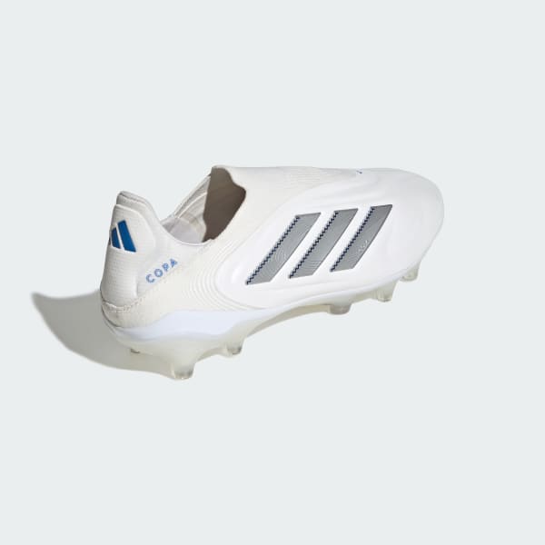 Details for 阿迪达斯Copa Pure 3精英无鞋带天然草地足球鞋云白/银色金属/亮皇家蓝 IH0078