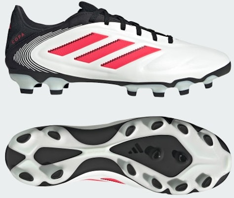 Adidas Copa Pure 3 Pro HG/AG Soccer Cleats for Firm Ground/Artificial Grass Cloud White/Lucid Red/Core Black IE1180 Buy Adidas Copa Pure 3 Pro HG/AG Soccer Cleats for Firm Ground/Artificial Grass Cloud White/Lucid Red/Core Black IE1180