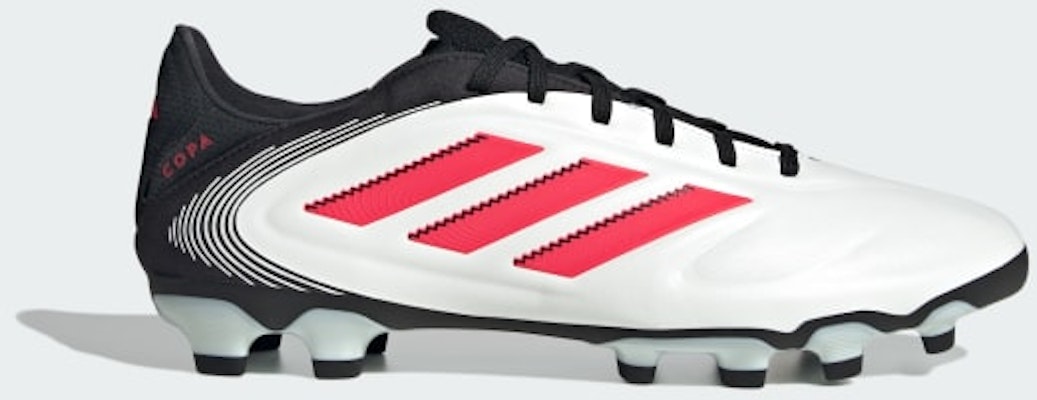 Adidas Copa Pure 3 Pro HG/AG Soccer Cleats for Firm Ground/Artificial Grass Cloud White/Lucid Red/Core Black IE1180 Order Adidas Copa Pure 3 Pro HG/AG Soccer Cleats for Firm Ground/Artificial Grass Cloud White/Lucid Red/Core Black IE1180