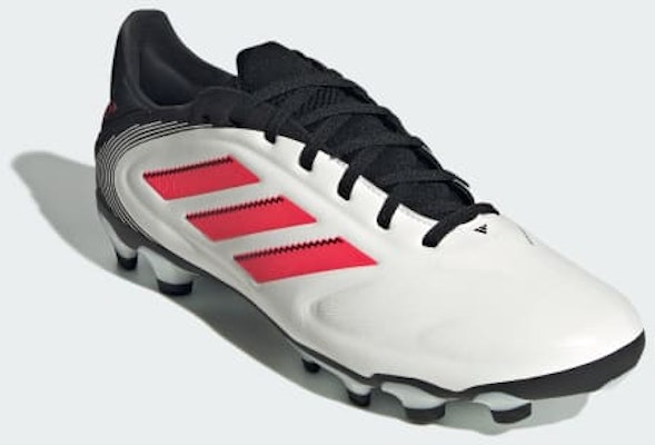 Adidas Copa Pure 3 Pro HG/AG Soccer Cleats for Firm Ground/Artificial Grass Cloud White/Lucid Red/Core Black IE1180 Purchase Adidas Copa Pure 3 Pro HG/AG Soccer Cleats for Firm Ground/Artificial Grass Cloud White/Lucid Red/Core Black IE1180