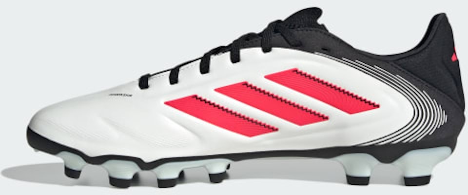 Adidas Copa Pure 3 Pro HG/AG Soccer Cleats for Firm Ground/Artificial Grass Cloud White/Lucid Red/Core Black IE1180 Sizing Adidas Copa Pure 3 Pro HG/AG Soccer Cleats for Firm Ground/Artificial Grass Cloud White/Lucid Red/Core Black IE1180